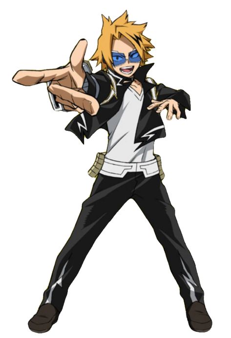 Kaminari Denki, Human Pikachu, Describing Characters, Denki Kaminari, Tv Tropes, Class 1 A, Hero Costumes, Buko No Hero Academia, Hero Academia Characters