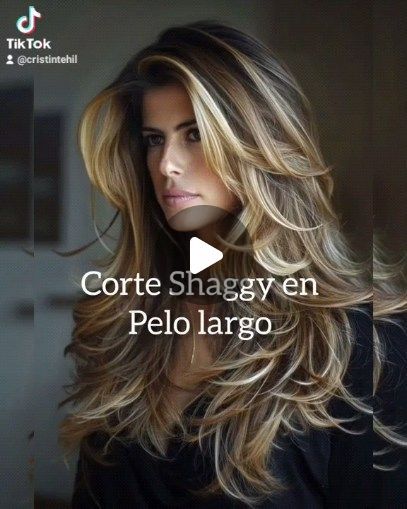 Corte Shaggy Hair, Corte Shaggy, Shaggy Hair, Beautiful Hairstyle, Hair Color Auburn, Shag Haircut, Easy Hair, Hair Dos, Beautiful Makeup