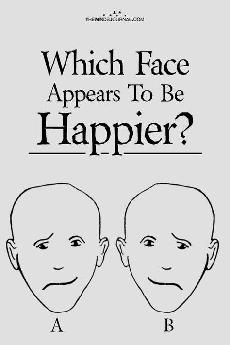 Which Face Appears To Be Happier? – Personality Test – The Minds Journal Psychology Personalities, Psychology Test Personality Types, Emotional Numbness Test, How To Find Your Personality, How To Be A Fun Person, Person Back View, Personality Quizzes Psychology, Personality Images, True Colors Personality Test