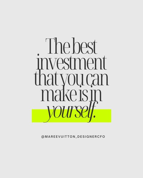 When your whole design firm depends on the profitability of your business and your ability to deliver quality craftsmanship and orchestrate install day, why ever would you entrust it to just anyone? #mareevuitton #businessofdesign #interiordesigner #businessmanagement#accounting #projectmanagement #studiodesigner #studiodesignerexpert #youtuber #financeiscool #buildingbrands #designerCFO #asid #designleadershipnetwork #businesscoaching #mentorship #tax #basicfinancialliteracy #highpointfur... Tax Quote, Quotes On Business, Brand Building, Best Investments, Financial Literacy, Business Quotes, Design Firms, Business Management, Coaching Business