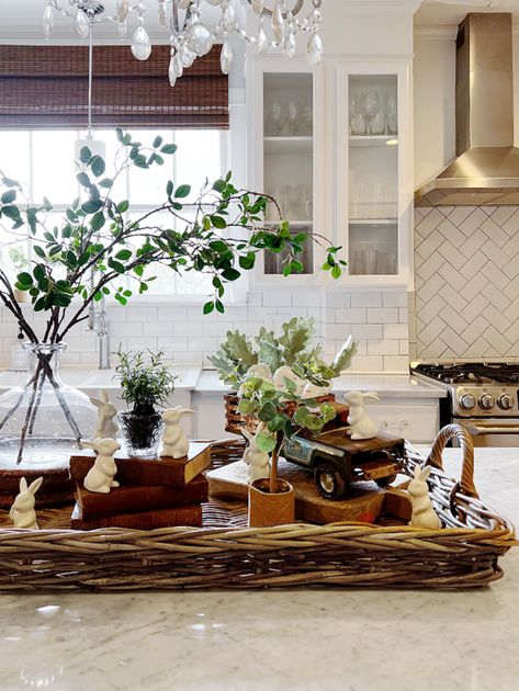 Types Of Pumpkins, Wood Calendar, White Bunnies, Thistlewood Farms, Basket Tray, Spring Plants, Ceramic Tray, Large Tray, Kitchen On A Budget