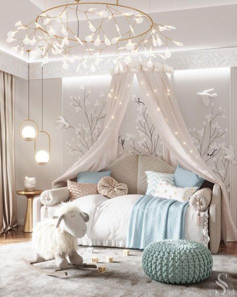 Modern Kids’ Bedrooms Inspirations Modern Kids Bedrooms, Luxury Kids Bedroom, Chic Bedroom Decor, Kids Bedroom Inspiration, Kids Interior, Kids Bedroom Decor, Boho Bedroom, Kid Spaces, Luxurious Bedrooms