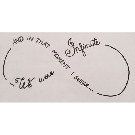 "And in that moment I swear we were infinite" - Perks of Being a Wallflower  Because the book and movie are perfect 💕 2014 Nostalgia, I Swear We Were Infinite, We Were Infinite, The Perks Of Being, Doodle Art Journals, Graduation Cap Designs, Perks Of Being A Wallflower, Cap Designs, Graduation Cap