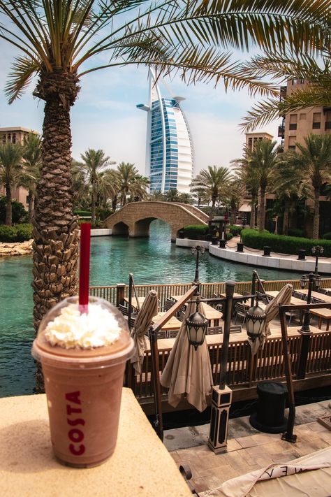 Costa Coffee Drinks, Dubai Safari, Miracle Garden, Dubai Vacation, Costa Coffee, Dubai Aesthetic, Public Display Of Affection, The Smoothie Diet, Adventure Bucket List