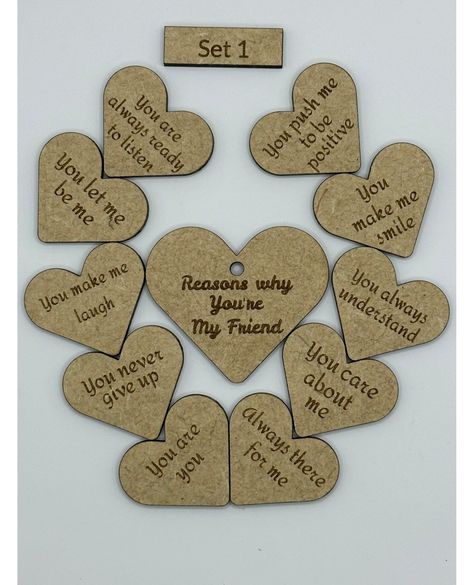 Reason’s your my friend | friendship tokens | birthday | gift | bag of heartfelt coins #FriendshipTokens #BestFriendGift #BirthdayGift #LaserEngraved #BacheloretteParty #ValentineDay #PerfectGift #love #Christmas #BagOfTokens You Make Me Laugh, Birthday Gift Bags, Friend Friendship, Love Christmas, Just A Reminder, Reasons To Smile, You Are Amazing, You Are Beautiful, Best Friend Gifts