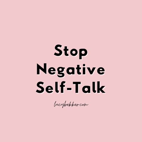 Find ideas and inspiration to stop negative self-talk, improve mental health and self-care and become your own best friend. Stopping negative thoughts and rewriting negative mindsets is the fastest way to upgrade your life and mind No Negative Self Talk, Stop Being Negative Quotes, Stop Negativity, Stop Being Negative, Stop Negative Self Talk, Stop Negative Thoughts, Thought Wallpaper, Your Own Best Friend, Negativity Quotes