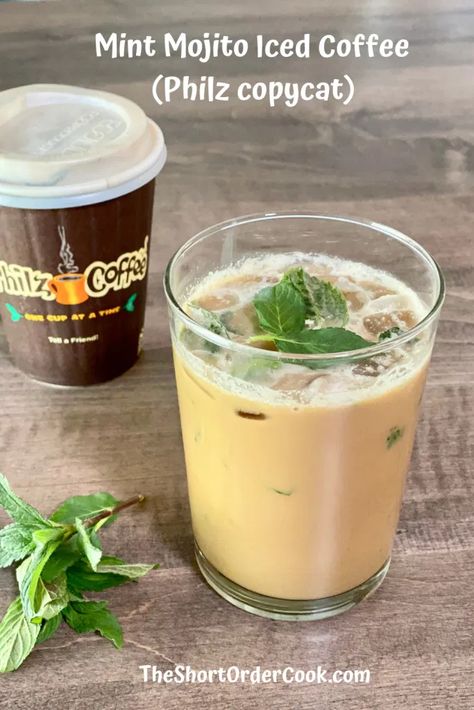 Philz Mint Mojito Recipe, Iced Coffee Recipes At Home, Iced Coffee Recipes, Mint Coffee, Mint Drink, Best Iced Coffee, Mint Mocha, Philz Coffee, Mint Mojito