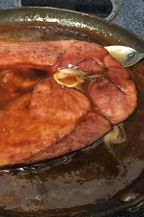 Brown Sugar Ham Steak, Baked Ham Steak, Ham Steak Glaze, Ham Steak Recipes, Sugar Ham, Brown Sugar Ham, Ham Steak, Fantastic Recipes, Ham Steaks