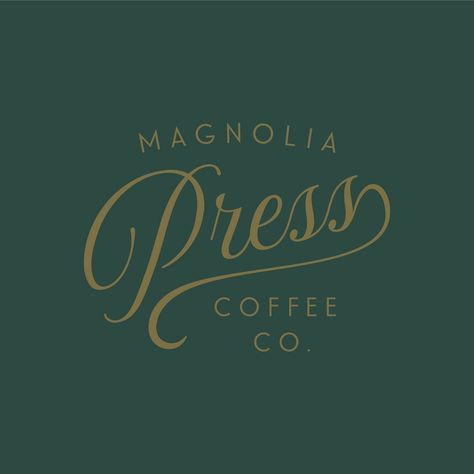 Magnolia Press, Magnolia Journal, Southern Magnolia, Magnolia Design, Typography Branding, Shop Front Design, Magnolia Homes, Logo Color, Logo Design Inspiration