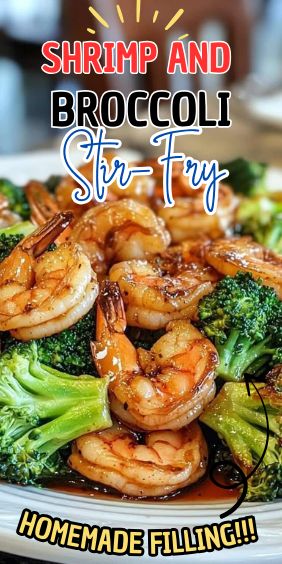 Shrimp and Broccoli Stir-Fry Shrimp And Broccoli Stir Fry Easy, Stir Fry Broccoli And Mushrooms, Beef Shrimp And Broccoli Stir Fry, Roasted Shrimp And Broccoli, Shrimp Sausage Broccoli Stir Fry, Chinese Shrimp And Broccoli Recipes, Shrimp And Zucchini Stir Fry, Teriyaki Shrimp And Broccoli, Shrimp Veggie Stir Fry