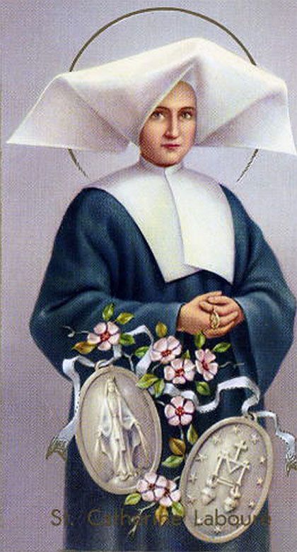 St. Catherine Labouré - The Miraculous Medal Shrine St Catherine Laboure, Catherine Laboure, Daughters Of Charity, Marian Apparition, Saint Catherine, Santa Catalina, St Catherine, Blessed Virgin Mary, Miraculous Medal