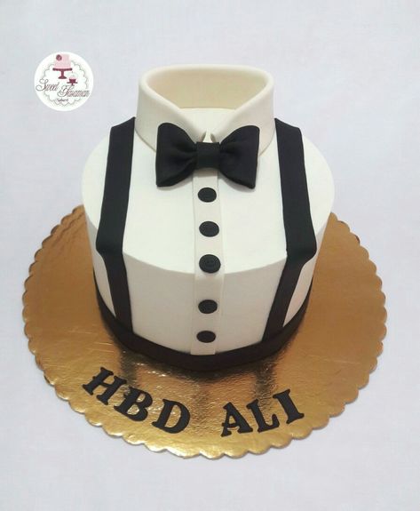 Tux Cake For Men, Simple Men Cake Ideas, Cake Designs For Men Birthday Ideas, Fondant Cakes Birthday Men, Fondant Cake Designs For Men, Cake For Businessman, Suit Cake For Men, Latest Cake Designs For Men, Fondant Cake For Men