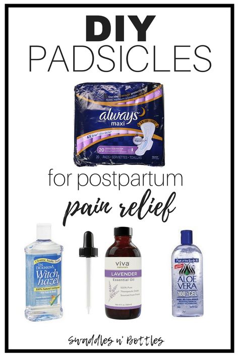 If you have read the posts “Recovering from Childbirth: 20+ Moms Share Their Wisdom”,   you know that “padsicles” come highly recommended! They are basically a cold compress for down there that also includes a few ingredients to aid in healing and soothing the pains associated with child birth. The recommended amount to make before delivery … Postpartum Care Kit, Baby Sleep Problems, Baby Prep, Preparing For Baby, Before Baby, Postpartum Care, Baby Arrival, After Baby, Pregnant Mom