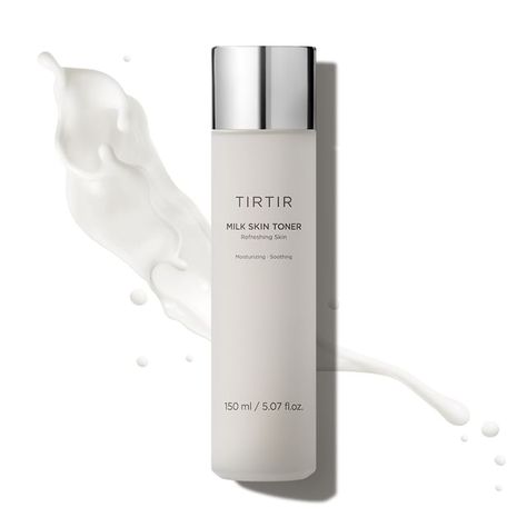 Tirtir Milk Serum, Tir Tir Toner, Best Asian Skincare Products, Tir Tir Toner Milk, Tirtir Milk Toner, Korean Skincare Toner, Lauren Kim, Milk Toner, Milk Skincare