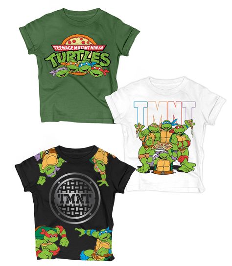 PRICES MAY VARY. COWABUNGA IN STYLE (OFFICIALLY LICENSED TEES): The fun, colorful designs on your Teenage Mutant Ninja Turtles T-Shirts inspire hours of imaginative playtime. In fact, Satisfied Parents say they love watching their kids play ninja turtles, just like they did as a kid QUALITY TEES HOLD UP TO SHOWDOWNS WITH SHREDDER: Featuring heavy-duty sewing, reinforced tape necks, and soft fabric, Fans say they feel confident that these tees will hold up to their little ninja turtle’s adventure Master Splinter, Ninja Training, Donatello Tmnt, Outfit Costume, Teenage Mutant Ninja Turtle, Toddler Birthday, Ninja Turtle, Boy Tees, Kids Play