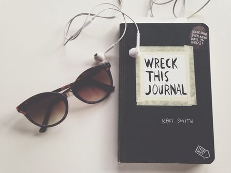 ♕ wreck this journal E.t Movie, Lauren Oliver, Marie Lu, James Dashner, Jodi Picoult, Veronica Roth, Pastel Grunge, Wreck This Journal, Come Fly With Me