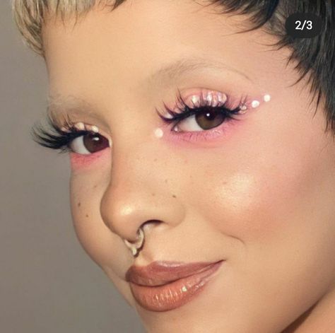 Cute Makeup Looks For Concerts, Melanie Martinez Concert Makeup Looks, Melanie Martinez Make Up Looks, K12 Makeup Ideas, K 12 Melanie Martinez Makeup, Makeup Ideas Melanie Martinez, Trilogy Tour Makeup K-12, Melanie Martinez Aesthetic Makeup, Melanie Martinez Eye Makeup