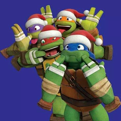 #TMNT Teenage Mutant Ninja Turtles Christmas, Tmnt Wallpaper, The Ninja Turtles, Turtle Wallpaper, Raphael Tmnt, Tmnt Movie, Christmas Pfp, Leonardo Tmnt, Christmas Wallpaper Backgrounds