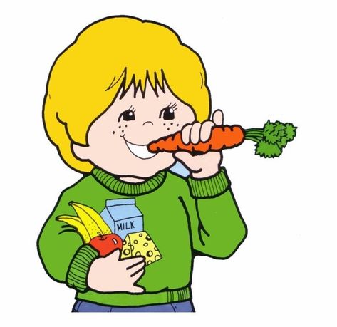 Benefits Of Healthy Eating, Eating Carrots, Food Clipart, Healthy Recipe Videos, Food Clips, Healthy Eating For Kids, Diet Food List, Easy Healthy Breakfast, Dog Snacks