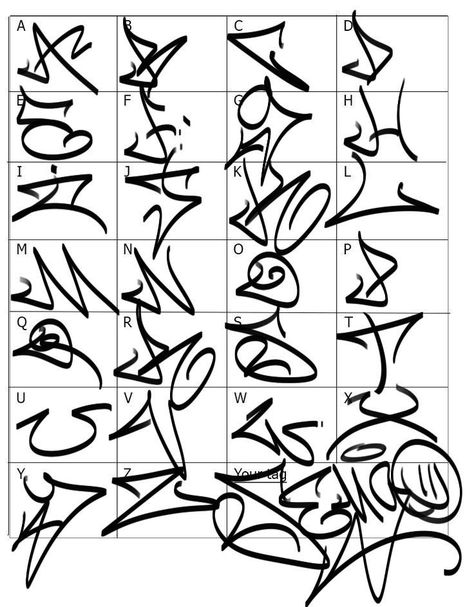 Piece Letters Graffiti, Throw Up Graffiti Alphabet, Learn Graffiti, Graphitti Letters Fonts, Reptilian People, Graffiti Numbers, Graffiti Alphabet Styles, Graffiti Tags, Tag Alphabet