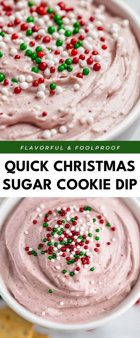 Image for Quick Christmas Sugar Cookie Dip Christmas Sugar Cookie Dip, Christmas Cookie Dip, Sugar Cookie Dip, Cookie Dips, Frosting Dip, Cookie Dip, Clematis Varieties, Christmas Dip, Rotel Dip