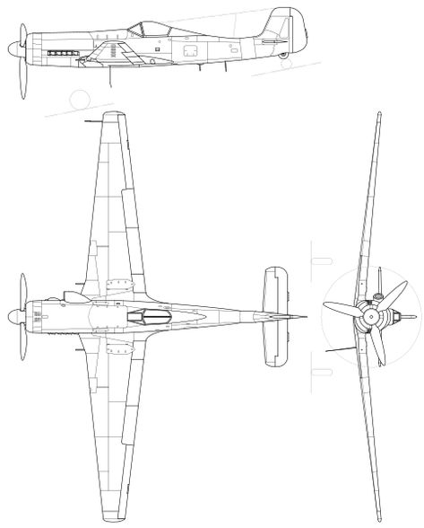 File:Focke-Wulf Ta 152 H.svg Germany 1945, Ta 152, Fighter Design, Focke Wulf Fw 190, Fw 190, Airplane Drawing, Airplane Kit, Reconnaissance Aircraft, Vintage Planes