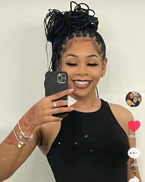 Lyiah Li, Aaliyah Henderson, Aliyah Li, Liyah Li, Protective Hairstyles Braids, Baddie Hairstyles, Box Braids Hairstyles, Black Girls Hairstyles, Braid Styles