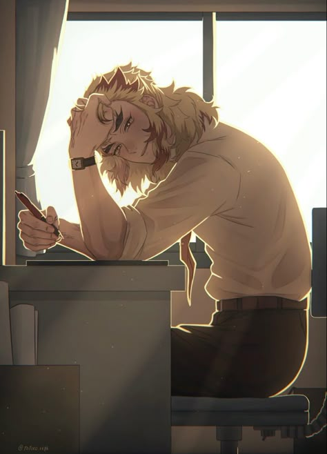 Rengoku Demon, Desenhos Love, Hot Fan, Rengoku Kyoujurou, History Teacher, Rengoku Kyojuro, Anime Men, Dragon Slayer, Demon Slayer Kimetsu No Yaiba