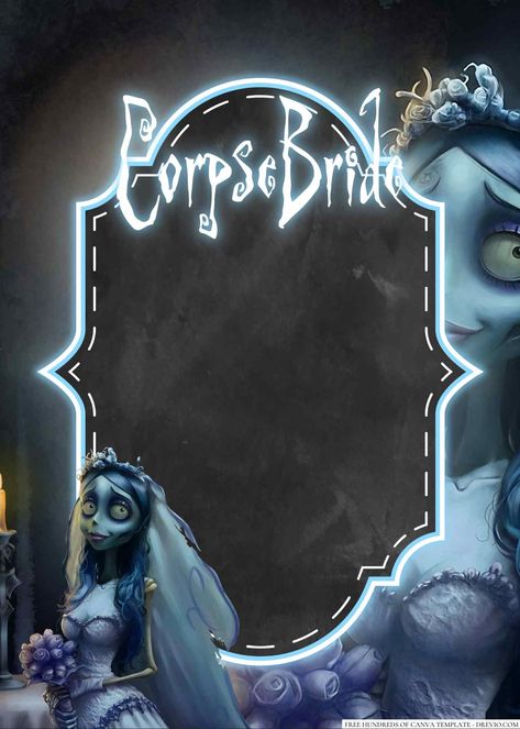 Corpse Bride Quinceanera, Corpse Bride Decorations, Corpse Bride Birthday Party, Corpse Bride Party, Corpse Bride Theme, Beetlejuice Party, Corpse Bride Wedding, Blue Punch, Quinceañera Ideas