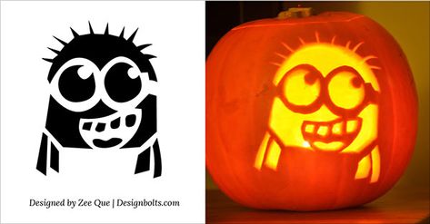 5 Free Halloween Minion Pumpkin Carving Stencils, Patterns, Ideas & Printable Templates for Kids 2015 Minion Pumpkin Carving Ideas, Minion Pumpkin Carving Templates, Minion Pumpkin Carving Stencils, Despicable Me Pumpkin Carving, Minion Pumpkin Template, Pumpkin Stencils Free Templates Disney, Minion Pumpkin Stencil, Pumkin Carving Templates Printable Scary, Pumkin Carving Stencils Printable Disney