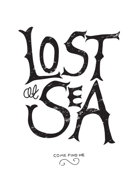 Font combinacion Big Draw, Lost At Sea, She Wolf, Beach Quotes, Typography Letters, Typography Inspiration, The Words, Beach Life, Happy Friday