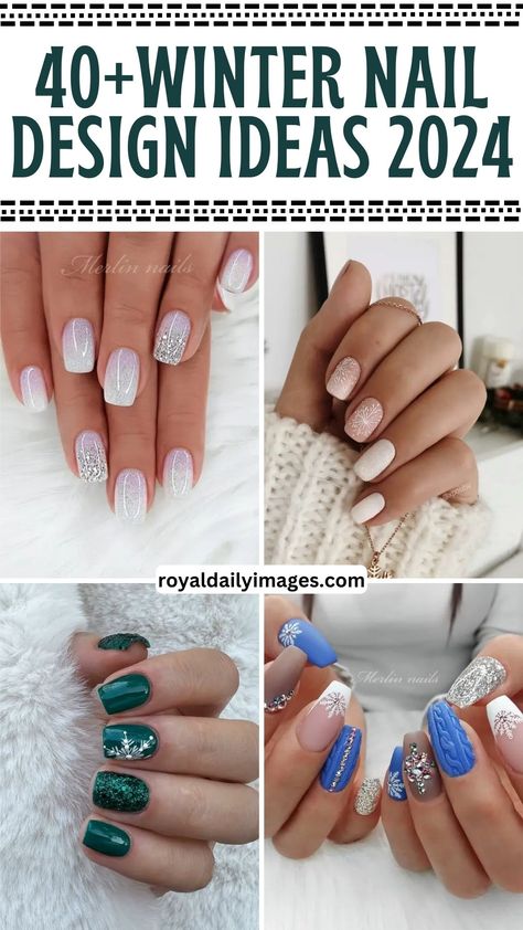 Winter Nail Designs 2024 Nails Colors Winter 2024, Nail Designs 2024 Winter, Winter Nail Designs To Try This Year, Nail Designs For Winter 2024, Nails For 2024 Winter, Acrylic Nail Designs January 2024, Winter Nails January 2024, Trending Nails 2024 Winter, Nails 2024 Winter Trends