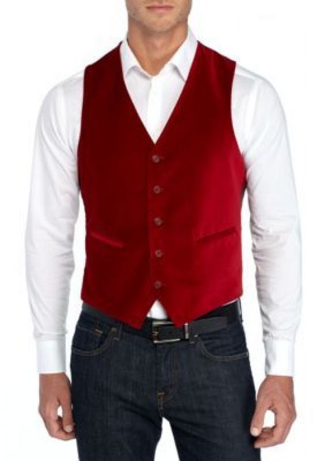 Madison Men's Velvet Vest - Red - Xl #suitvest #suit #vest #outfits #for #women Velvet Vest Mens, Red Suit Vest, Red Vest Dress, Suit Vest Outfits For Women, Red Vest Outfit, Suit Vest Outfits, Mens Tux, Vest Outfits Men, Vest Outfits For Women