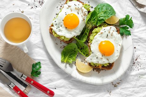 Breakfast, Lunch and Dinner Ideas for a Cardiac Diet | Livestrong.com European Breakfast, Healthy Egg Breakfast, Cardiac Diet, Avocado Health Benefits, Mediterranean Diet Meal Plan, Liver Diet, Healthy Breakfast Ideas, Heart Healthy Diet, Stuffed Avocado Healthy