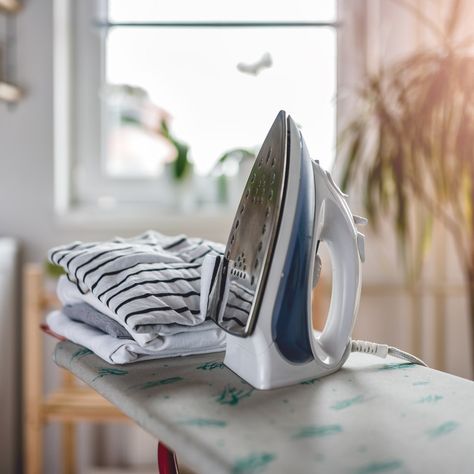 How to Clean an Iron: 11 Ways to Tackle an Iron Bottom | Architectural Digest Iron Wallpaper, Best Steam Iron, Ruined Clothes, Iron Cleaner, Spray Starch, Cleaning Paste, Melted Plastic, Best Iron, How To Remove Adhesive