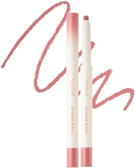 rom&nd Lip Mate Pencil (6 shades, 0.5g) (04 Fig Breeze) Manifesting List, Herbal Leaves, Aesthetic Cosmetics, Lip Matte, Hello Kitty Themes, Olive Young, Jelly Nails, Makeup Items, Bright Eyes