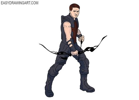 easy hawkeye drawing Hawkeye Drawing Easy, Hawkeye Drawing, Comic Hawkeye, Marvel Hawkeye Comic, Hawkeye Comic Cover, Hawk Eye, Marvel Hawkeye, Bow And Arrow, Comic Drawing