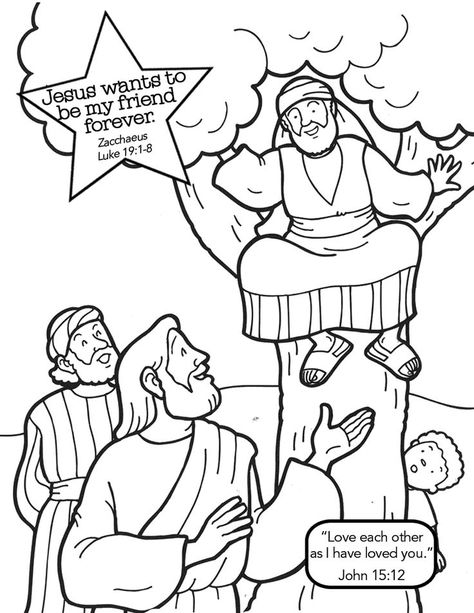 Free Coloring Pages Of Story Zacchaeus Sketch Coloring Page Elijah And The Widow, Jesus Coloring Pages, Sunday School Coloring Pages, Sabbath School, Bible Story Crafts, Preschool Bible, Bible Verse Coloring, School Coloring Pages, Bible Coloring Pages