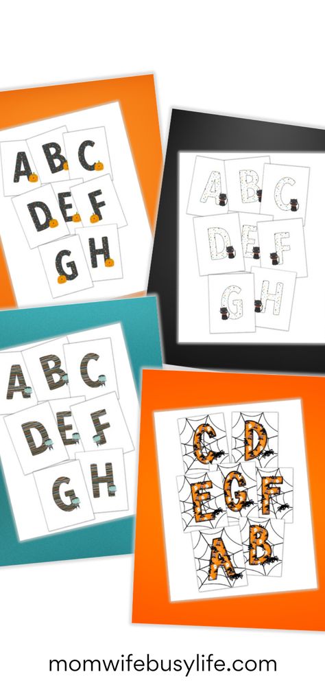 Unveiling the most festive alphabet sets ever! Dive into Halloween crafting with our FREE Printable Halloween Alphabet Letters 🦇🍁. Perfect for bulletin boards, banners, or DIY projects! Moms, elevate your Halloween crafts today. #HalloweenAlphabet #PrintableLetters #HalloweenCrafts. Don’t forget to save & share with fellow crafty moms! Witches Alphabet Letters, Halloween Alphabet Activities, Halloween Letters Printable, Free Halloween Bookmark Printables, Halloween Word Scramble Free Printable, Spooky Letters, Halloween Party Banner, Happy Halloween Banner, Halloween Letters