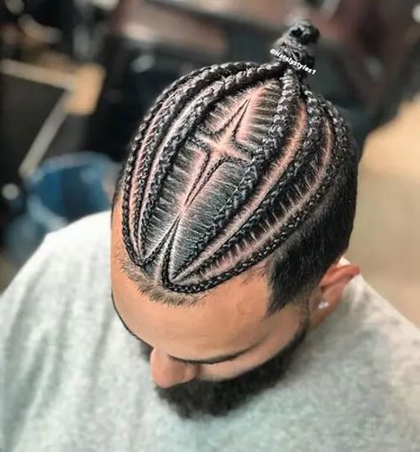 Cornrow Designs, Braided Man Bun, Braid Styles For Men, Boy Braids Hairstyles, Tan Skin Blonde Hair, Cornrow Hairstyles For Men, Braids For Boys, Individual Braids, Mens Braids Hairstyles