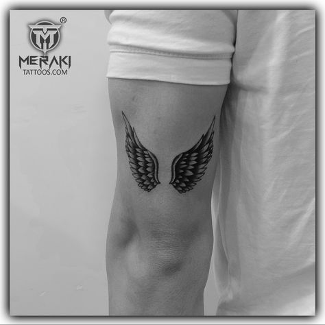 Wings Tattoo #wings #wingtattoo #tattoo #tattooideas #tattoodesigns #viralpost #newpost #TattooArt #tattooed #tattooartist #tattoolovers #merakitattooindia #merakitattooahemdabad #vastrapurlake #ahmedabad #viral #Gujarat #india Book your appointment now Call/whatsapp : 9099555058 Tricep Wing Tattoo Men, Wrist Wings Tattoo, Meraki Tattoo, Forearm Wing Tattoo, Tattoo Wings, Wing Tattoo Men, Simple Tattoos For Guys, Wrist Tattoos For Guys, Wing Tattoo