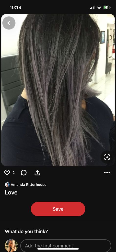 Ash Black Hair Color, Black Hair Color, Black Hair, Thinking Of You, Hair Color, Hair, Color, Hair Colour