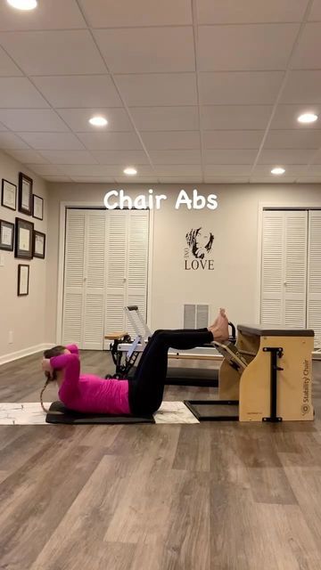 Michelle DeMond on Instagram: "A few different core exercises using the pilates chair! If you have a chair, the full workout is up on YouTube by clicking link in profile. If you don’t have a chair, but might have a chance to try these exercises at a studio, make sure to save! - - - #pilates #pilateslovers #pilateschair #pilatescommunity #chairpilatesworkout #chairpilates #pilatesworkout #pilatesclass #fitness #core #abs" Wunda Chair Pilates, Pilates Chair Exercises, Chair Pilates Exercises, Chair Pilates, Pilates Ideas, Pilates Chair, Pilates Moves, Pilates Exercises, Trx Workouts