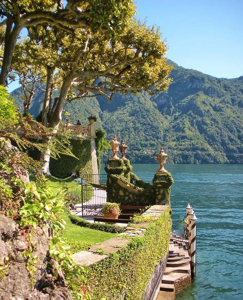 villa-balbianello-marina-marilyn-dunlap Villa Balbianello, Lake Como Italy, Italy Aesthetic, Como Italy, Voyage Europe, Northern Italy, Lake Como, Grace Kelly, Lake District