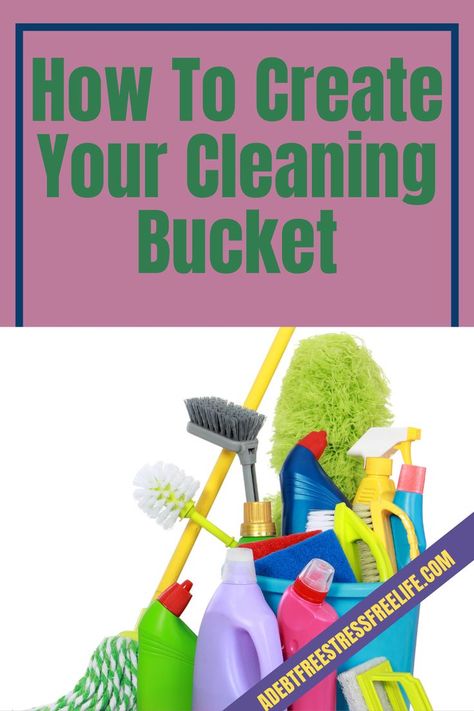 A Mess Free Stress Free Life wants to help you create your cleaning bucket. Having your supplies in order and good organization is vital to making your cleaning tasks run smoothly. If you need ideas, and want to learn how to sort out your cleaning solutions, check out this post now. #cleaningsupplies #cleaningbucket #creatingacleaningbucker #cleaningproducts #cleaninghacks Cleaning Bucket Supplies, Cleaning Bucket Ideas, Cleaning Bucket, Easy House Cleaning, Bucket Ideas, Cleaning Supplies Organization, Cleaning Buckets, Best Cleaner, Cleaning Tasks