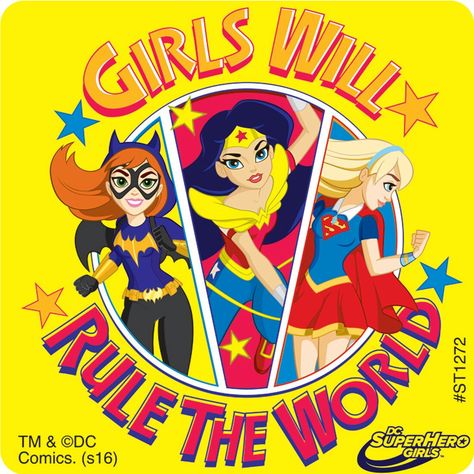 Batgirl Supergirl, Green Lantern Justice League, Super Teen, Being A Teenager, Happy 6th Birthday, Dc Super Hero Girls, Dc Comics Superheroes, Animation Artwork, Rule The World