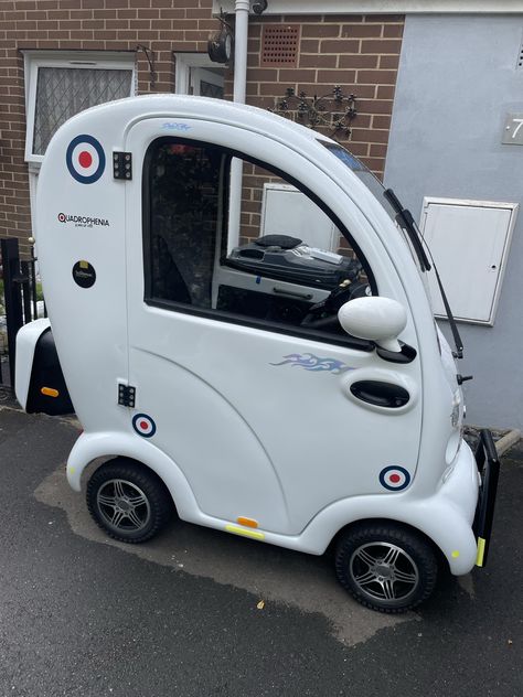 One seater fully enclosed mobility scooter made in Lowestoft Suffolk uk Mobility Scooter, Cabin, Satin, Cars, Silk