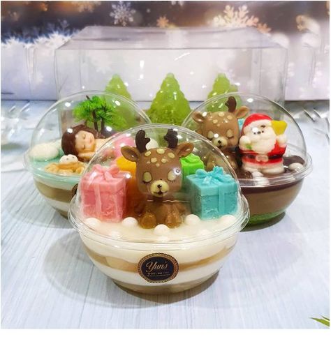 Eid Sweets, Coconut Jelly, Milk Tea Recipes, Jelly Desserts, Food Business Ideas, Jello Shot Recipes, Cookie Bouquet, Jelly Cake, Mini Tart