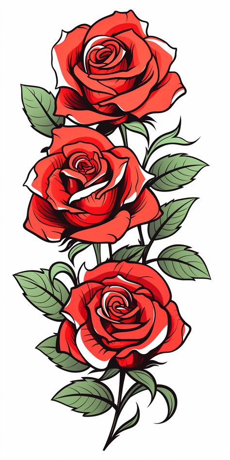 Rose Skull Drawing, Blooming Rose Drawing, Red Rose Neck Tattoo, Beauty And The Beast Rose Drawing, Rose Bush Drawing, Red Rose Drawing, Rose Flower Drawing, Bush Drawing, Rose Drawings