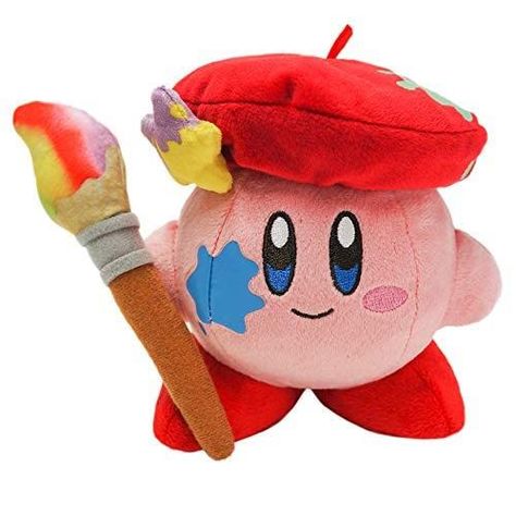 Artist Grants, Kirby Character, Doll Japan, Anime Stars, Kirby Art, Toyama, Pink Paint, Cute Stuffed Animals, Stuffed Toy